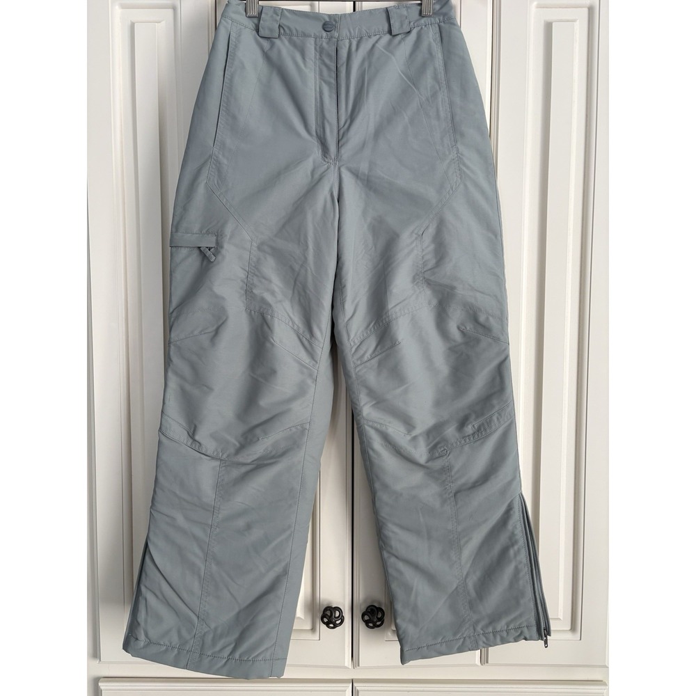 L.L. Bean Blue‎ 3M Thinsulate Warm SNOW PANTS Winter Snowboard Ski Kids 14 NWT